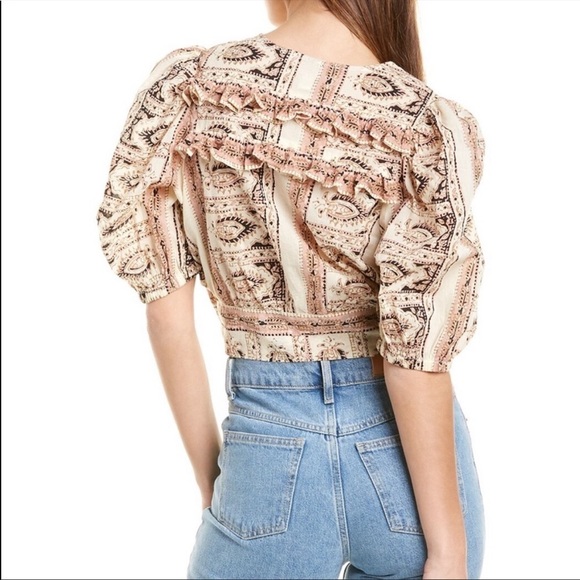 NEW. Cleobella Amina Top in Multicolor Small - Picture 3 of 8